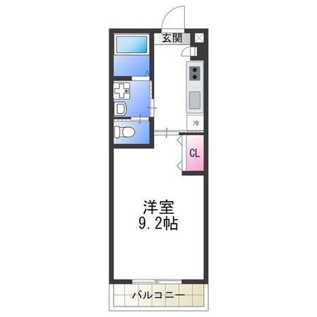 ＴＡＡＭＯＳＵ　ＣＲＥＳＴの物件間取画像